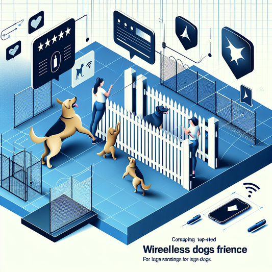 Comparing Top Rated Wireless Dog Fences for Large Dogs