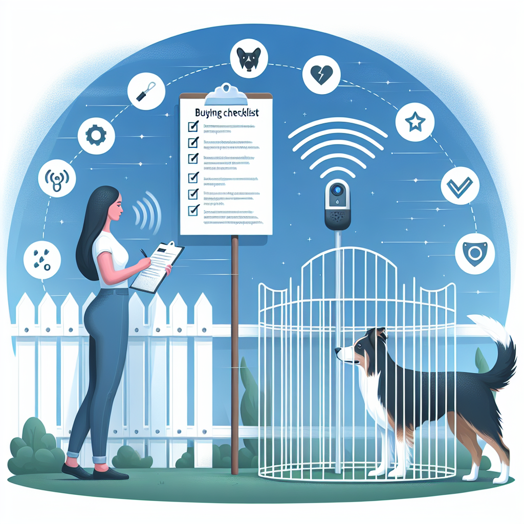 The Complete Checklist Before Buying a Wireless Dog Fence