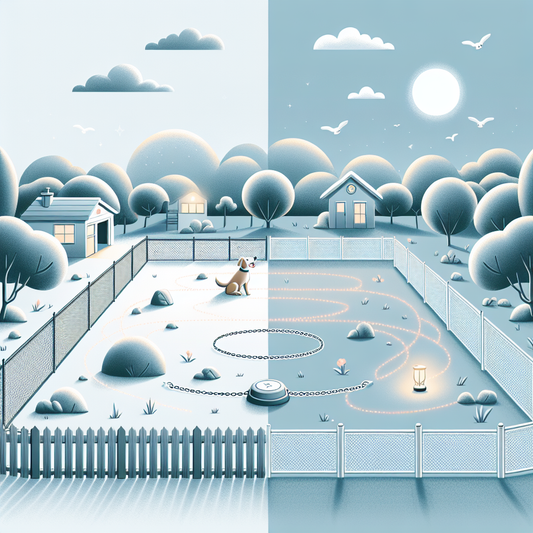 Why Wireless Dog Fences Are Better Than Traditional Chain Link