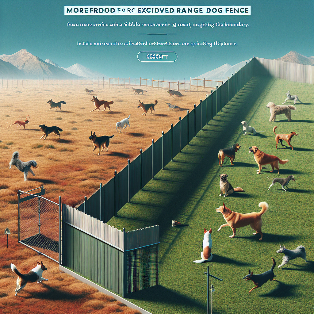 How a 6560Ft Range Dog Fence Gives Dogs More Freedom