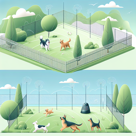 How to Create a Safe Outdoor Space for Dogs With Wireless Fences