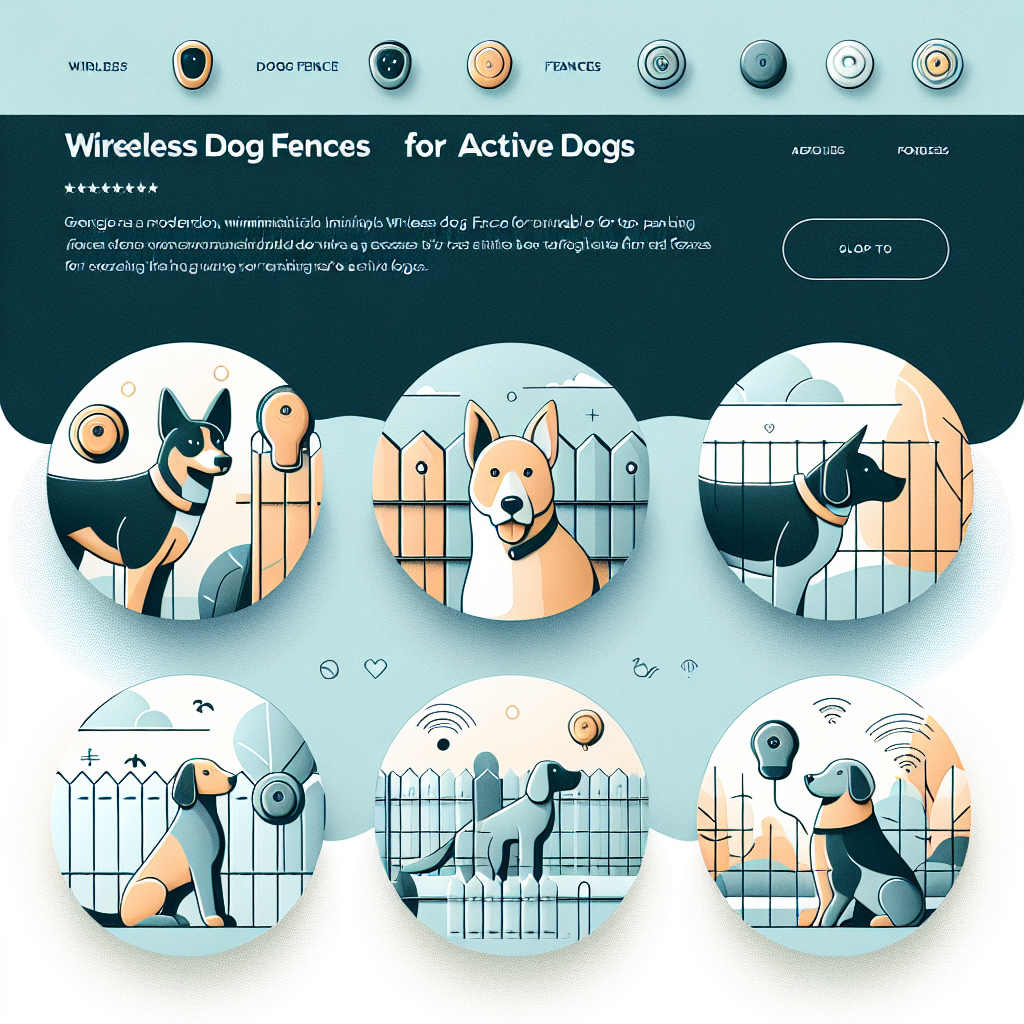 Top 5 Wireless Dog Fences for Active Dogs in 2025