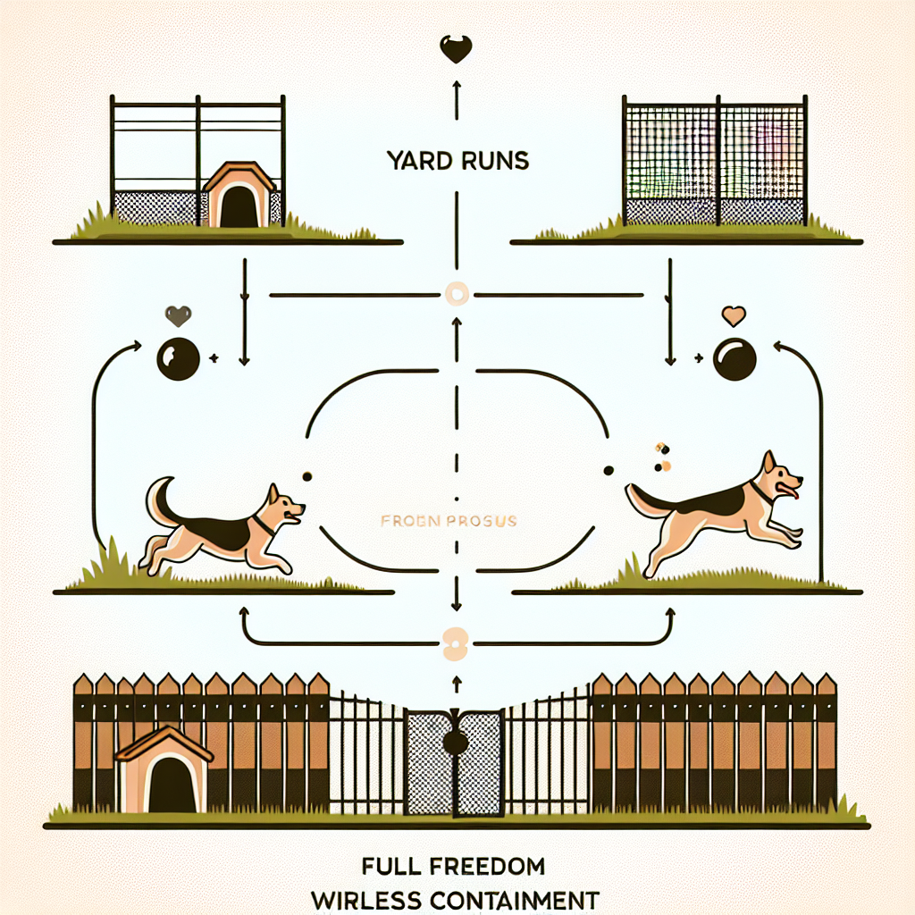 How to Transition Dogs From Yard Runs to Full Freedom Wireless Containment