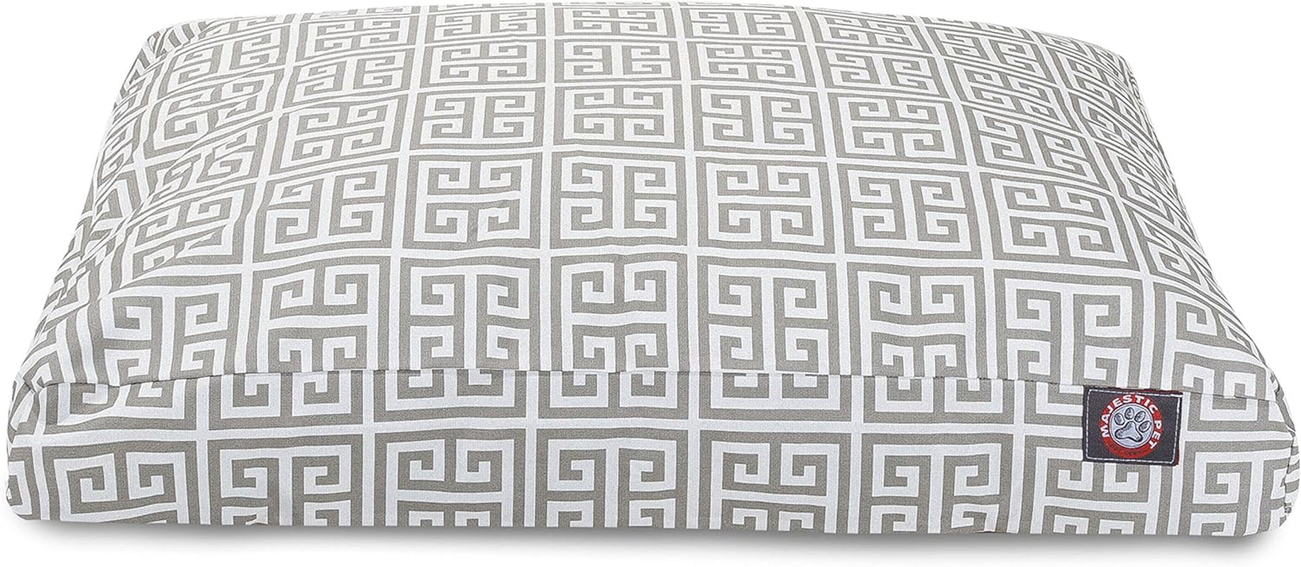 Grey Towers Small Rectangle Indoor Outdoor Pet Dog Bed with Removable Washable Cover by  Products