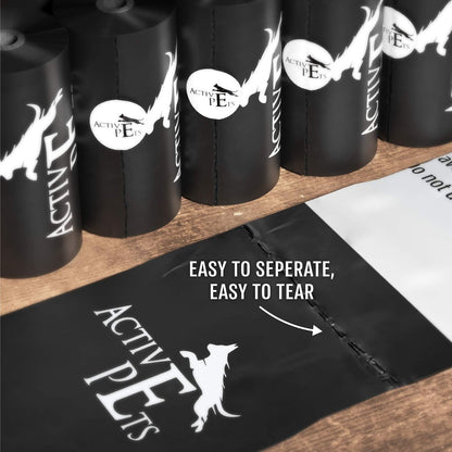 Extra Thick Lavender-Scented Dog Waste Bags - Leak-Proof & Easy-Tear for Eco-Friendly Poop Disposal