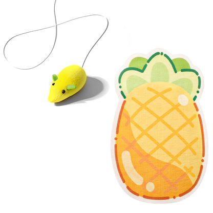 Self-Adhesive Scratching Mats,Wall Mounted Cat Scratcher,Cat Shape Felt Cat Scratch Pad,Pet Toy,Cat Scratching Boards,Cat Supply